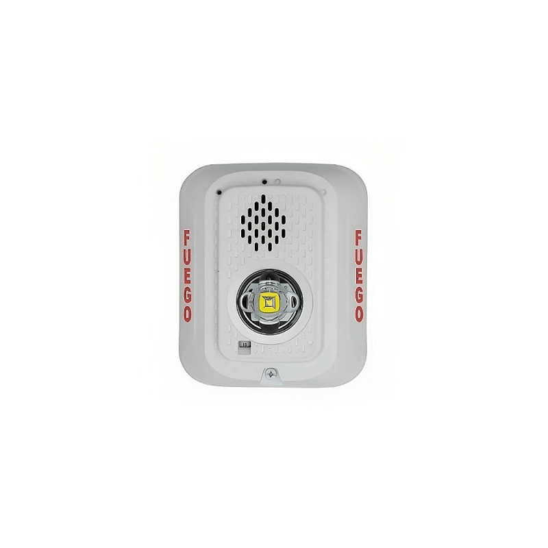 Sirena LED Estroboscópica System Sensor 24 Vcd Blanca | Precio México - Envío Inmediato | LM Soluciones